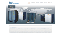 Desktop Screenshot of hpinstruments.com